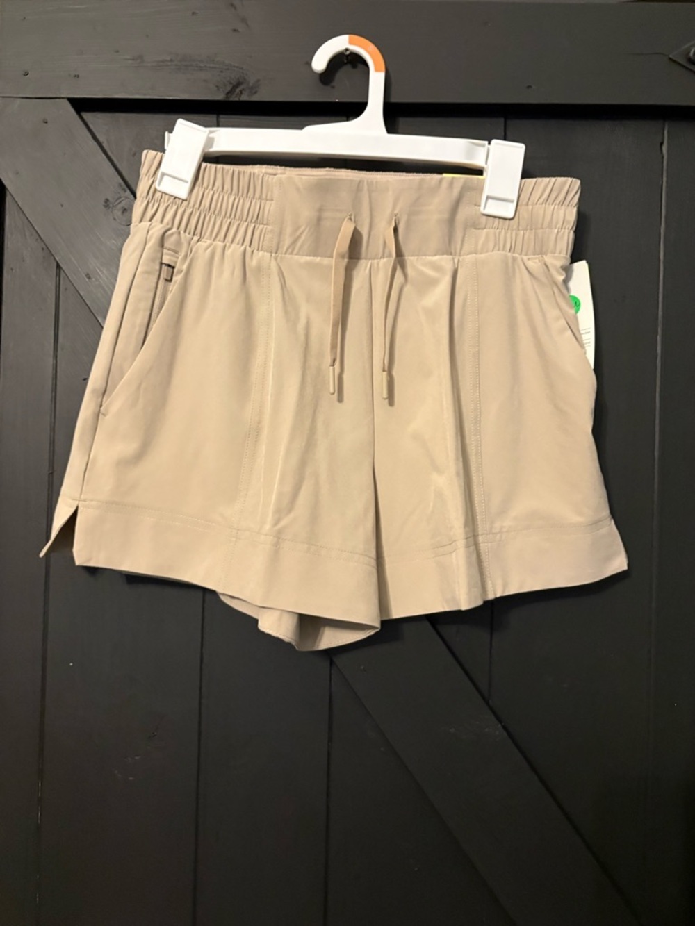 all in motion Khaki Drawstring Athletic Shorts